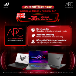 Gói bảo vệ tai nạn 24 tháng Laptop Asus Gaming