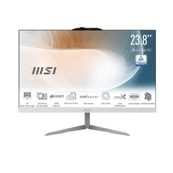 Máy tính để bàn All in One MSI Modern AM242 1M AE0722-2442 (Intel Core 7 150U | 8GB | 512GB | Intel Iris Xe Graphics | 23.8 FHD | Non-touch | Trắng | NoOS)