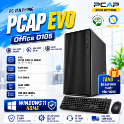 PC Văn Phòng PCAP EVO Office O105 / Intel Core i3 13100F / RAM 8GB / SSD 512GB / GT730710 / WINDOWS 11 HOME