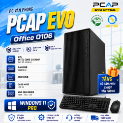 PC Văn Phòng PCAP EVO Office O106 / Intel Core i3 13100F / RAM 8GB / SSD 512GB / GT730710 / WINDOWS 11 PRO
