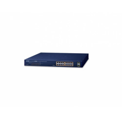 Thiết Bị Mạng Switch Planet 16 Ports 10/100/1000T 802.3at PoE + 2-Port 1000X SFP Gigabit Ethernet GSW-1820HP
