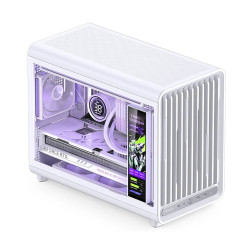 Vỏ máy tính JONSBO D33 WHITE (Mini Tower/ M-ATX/ Trắng)