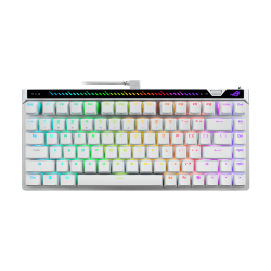 Bàn phím cơ Asus ROG Falchion Ace 75 HE White HFX V2X switch