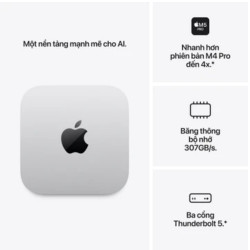 Mac mini M5 Pro chip with 15‑core CPU and 16‑core GPU, 24GB, 512GB SSD MHQN4SA/A