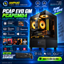 PC GAMING PCAP EVO GM STARTER VEGA 8 / AMD Ryzen 7 5700G / RAM 16GB / SSD 256GB / FreeDOS / PCAPGM04