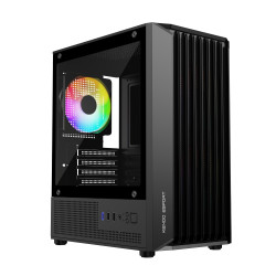 Vỏ máy tính KENOO ESPORT M100 - 3F - Màu Đen