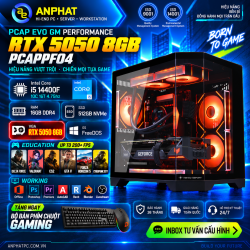 PC GAMING PCAP EVO GM PERFORMANCE RTX 5050 8GB / Intel Core  i5 14400F / RAM 16GB / SSD 512GB / FreeDOS / PCAPPF04