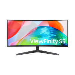 Màn Hình SAMSUNG ViewFinity S5 S55GH LS34H550GAEXXY (34.0 inch - WQHD - VA - 120Hz - 5ms -màn cong)