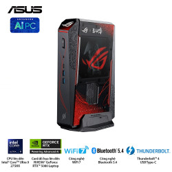 Bộ Mini PC ASUS ROG NUC Black Phantom RNUC16JNK9X28AA2 (U9 290HX | 16GB | 2TB | RTX 5080 | Killer Wifi 7E | Win 11)