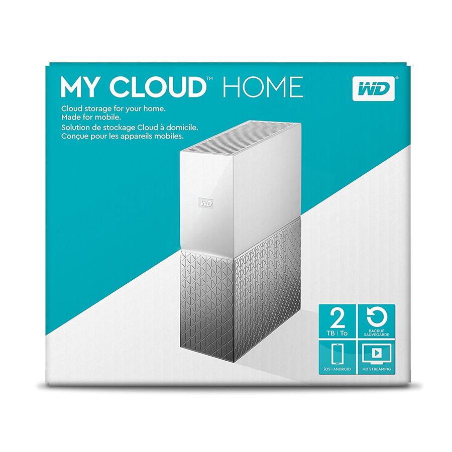 Ổ cứng mạng WD My Cloud Home 2TB 3.5 inch - Lan WDBVXC0020HWT-SESN
