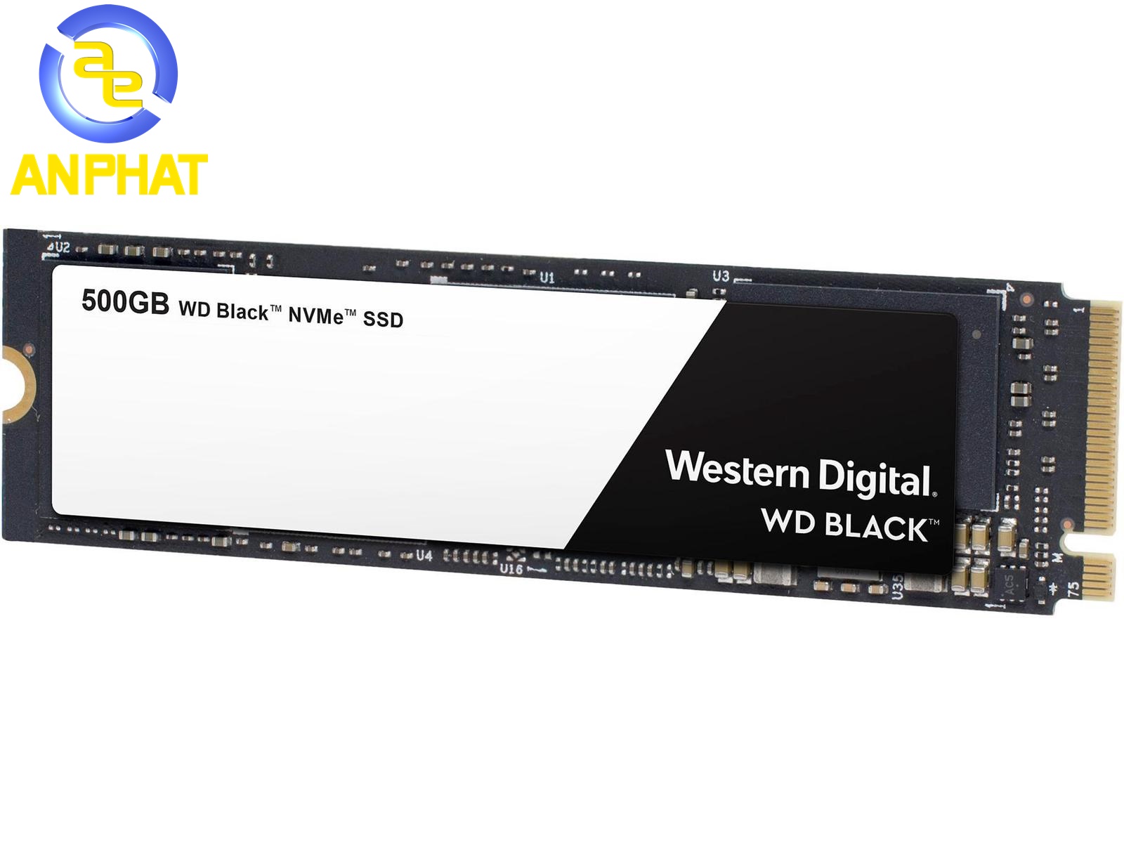 Ổ cứng SSD WD Black 500GB NVMe PCIe M.2 2280 (WDS500G2X0C)