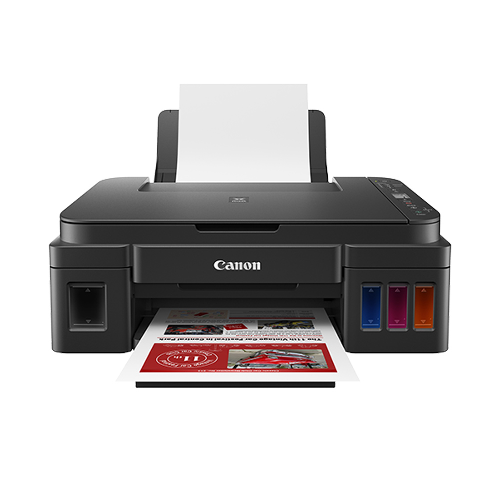 Máy in phun màu đa năng Canon G3010 (In, Scan, Copy, A4, USB, WIFI)