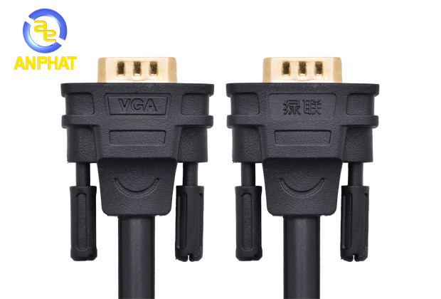 Cáp VGA 3+6C Ugreen UG-11633 dài 10M cho Màn Hình, Máy Chiếu Chính Hãng