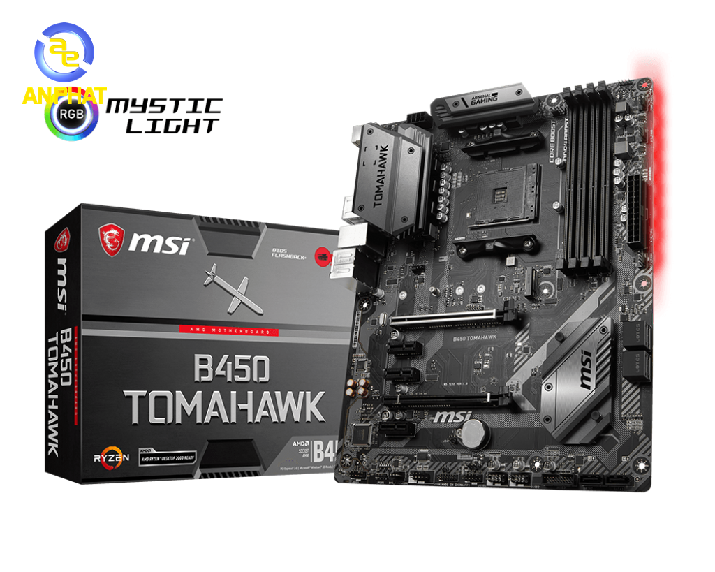 Mainboard MSI B450 TOMAHAWK AM4 ATX