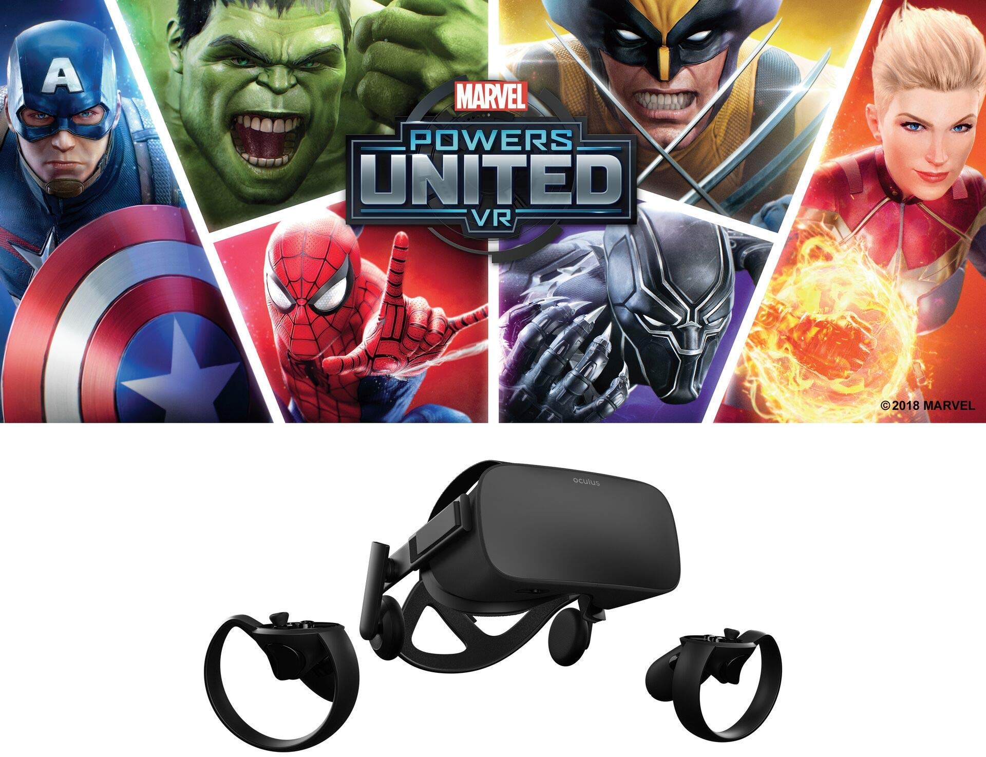 Kính thực tế ảo Oculus CV1 Marvel Powers United VR RIFT + Touch (Limited Edition)