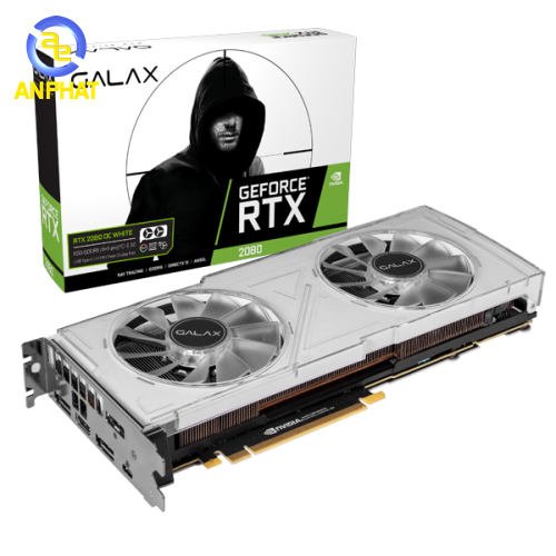 VGA Galax GeForce RTX 2080 OC White 8GB GDDR6 (28NSL6UCT6WO)
