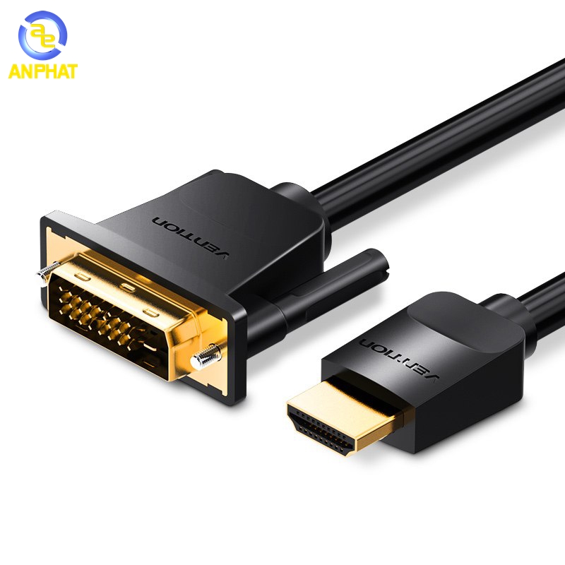 Cáp chuyển đổi HDMI to DVI Vention ABFBG dài 1,5m
