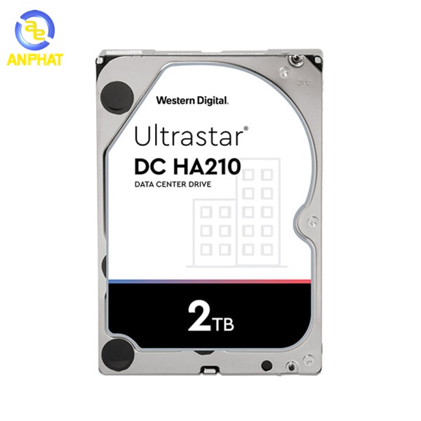 Ổ cứng HDD WD Enterprise Ultrastar DC HA210 2TB/ 7200rpm Sata 128MB HUS722T2TALA604