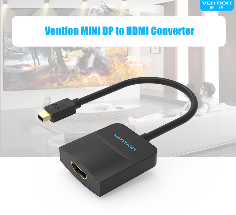 Cáp chuyển đổi Vention Mini Displayport sang HDMI HBCBB