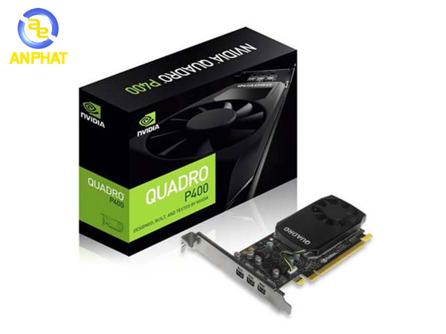 HP NVIDIA Quadro P400 2GB GDDR5 Low Profile Graphics Card (Used - Tested Great)