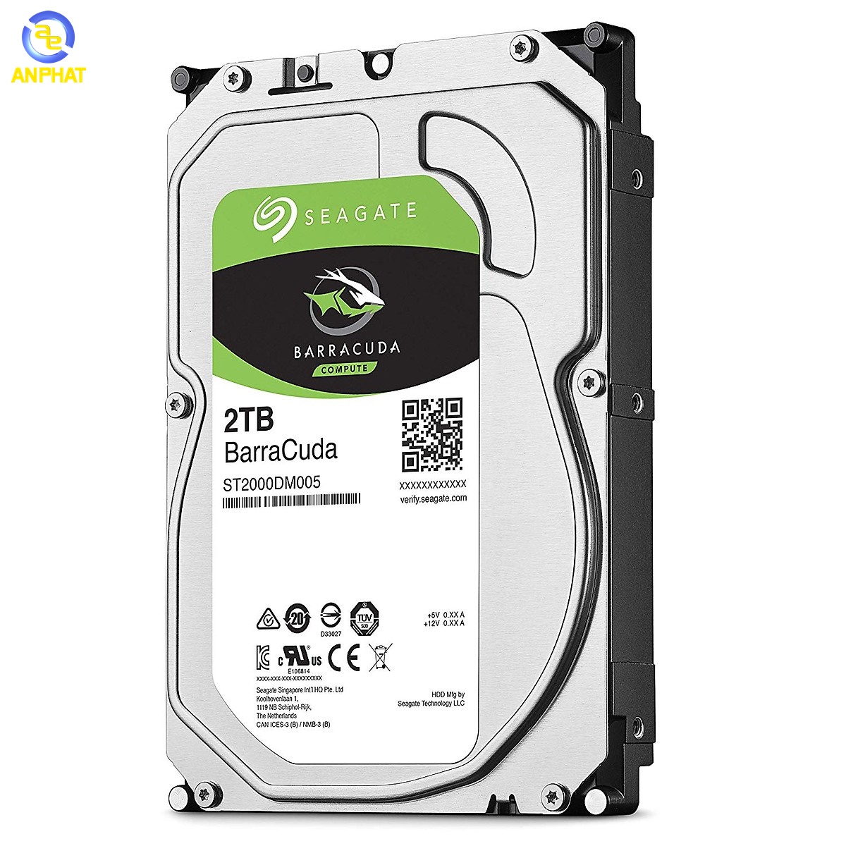 Ổ cứng Seagate BarraCuda 2TB 256MB cache (ST2000DM005)