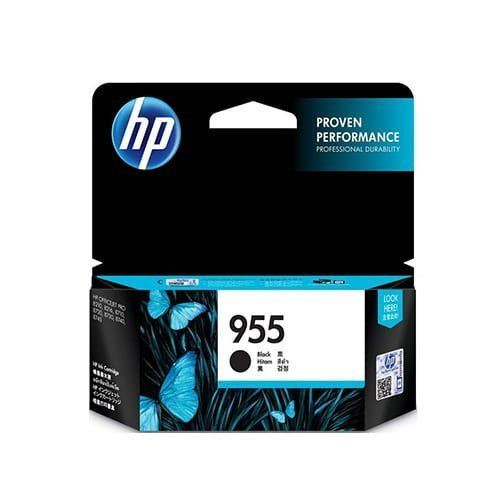 Mực hộp máy in phun HP 955 Black Original (L0S60AA) - Dùng cho máy HP OJ Pro 8210 Printer(D9L63A), HP OJ Pro 8710 All - In - One Printer(D9L18A),HP OJ Pro 8720 All - In - One Printer(D9L19A)