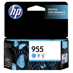 Mực hộp máy in phun HP 955 Cyan Original (L0S51AA) - Dùng cho máy HP OJ Pro 8210 Printer(D9L63A), HP OJ Pro 8710 All - In - One Printer(D9L18A),HP OJ Pro 8720 All - In - One Printer(D9L19A)