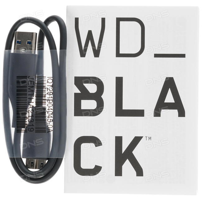 Western BLACK P10 2TB GAME DRIVE (WDBA2W0020BBK)