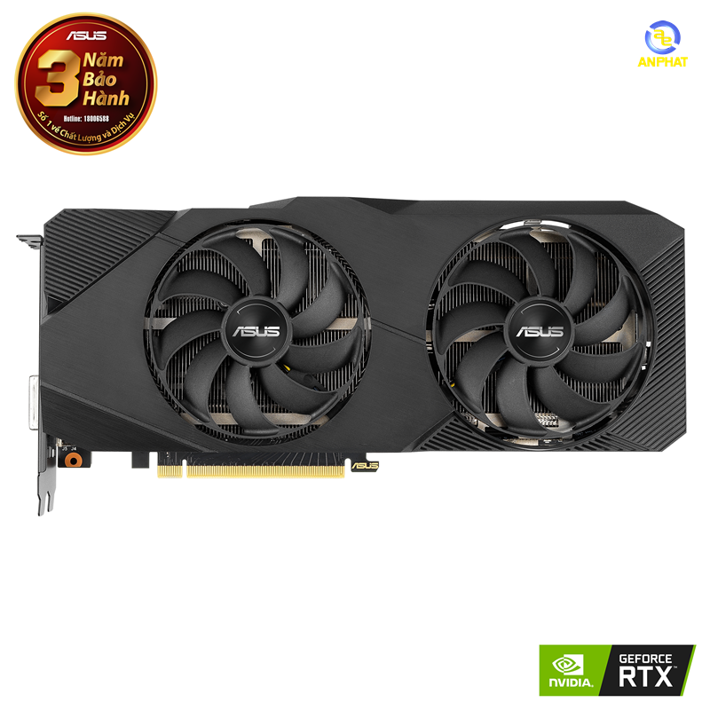 VGA ASUS Dual GeForce RTX 2060 SUPER EVO 8GB GDDR6 (DUAL-RTX2060S