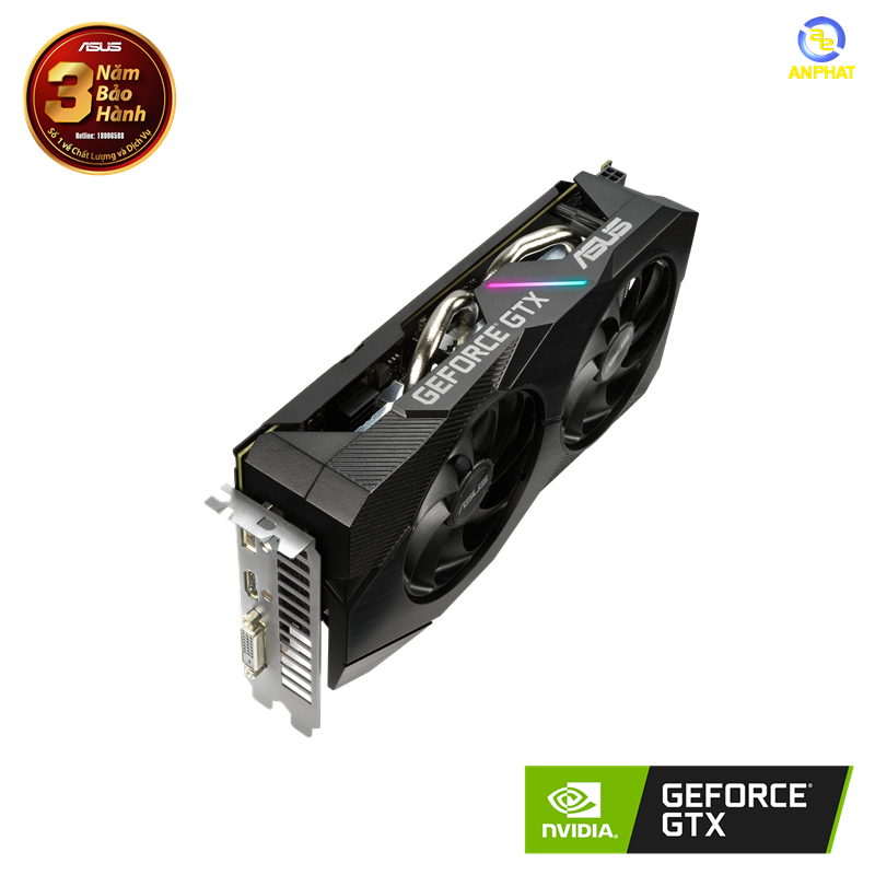 VGA ASUS Dual GeForce GTX 1660 SUPER 6GB GDDR6 EVO OC (DUAL