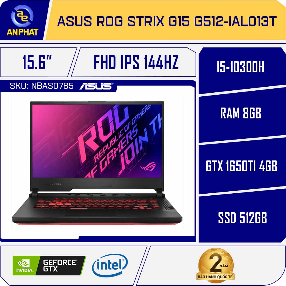 Laptop Asus ROG Strix G15 G512-IAL013T Chính Hãng