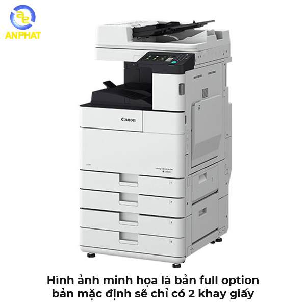 Máy photocopy đen trắng Canon IR 2625I (In đảo mặt| Copy| Scan| ADF 2 mặt| A3| A4| USB| LAN| WIFI)
