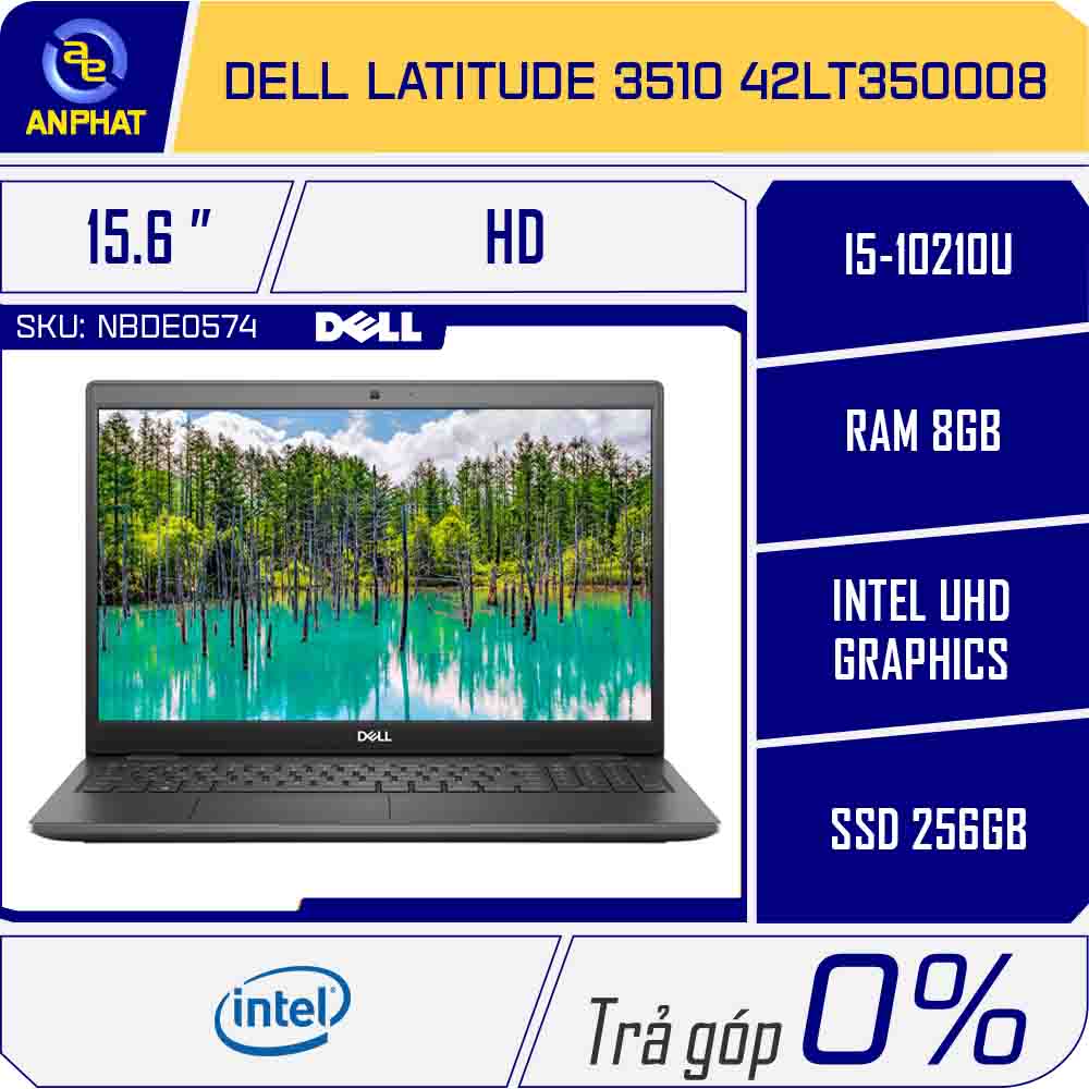 Laptop Dell Latitude 3510 42LT350008 Laptop Dell Latitude 3510 42LT350008