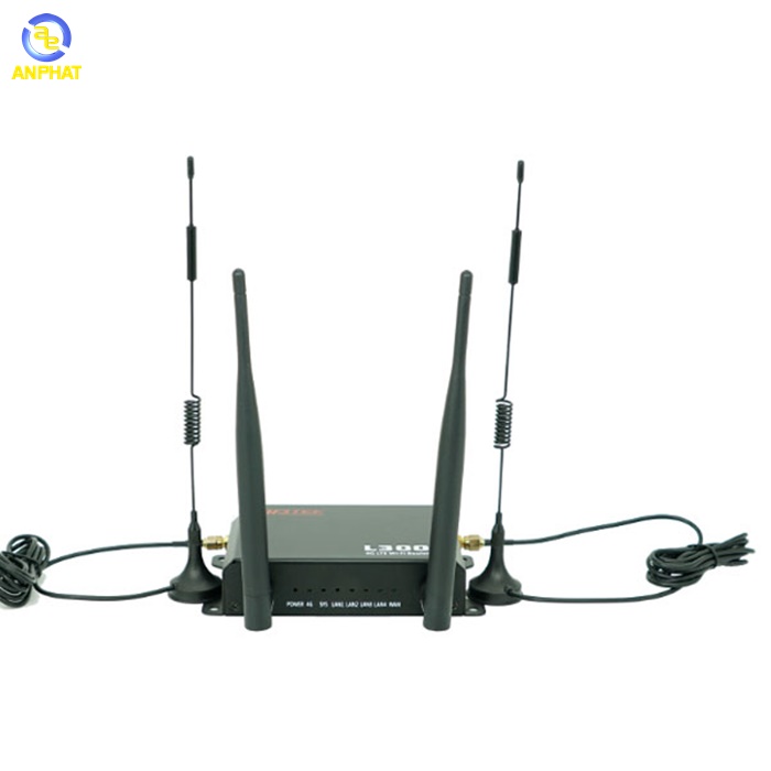Router Wi-Fi APTEK L300 (Router 4G/LTE bán công nghiệp, WiFi chuẩn N 300Mbps - chuyên dụng cho xe khách, hệ thống camera )