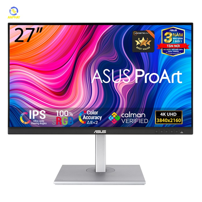 Màn hình ASUS ProArt PA279CV sở hữu chất lượng hình ảnh tuyệt đỉnh, cho phép bạn tận hưởng những bức tranh sống động, chân thật nhất. Với độ phân giải cao và độ sáng tối đa, màn hình này sẽ giúp bạn dễ dàng thực hiện các công việc đòi hỏi độ chính xác cao trong lĩnh vực thiết kế, đồ họa và quảng cáo. Đó là lý do tại sao màn hình ASUS ProArt PA279CV là lựa chọn hàng đầu cho những người làm việc chuyên nghiệp.