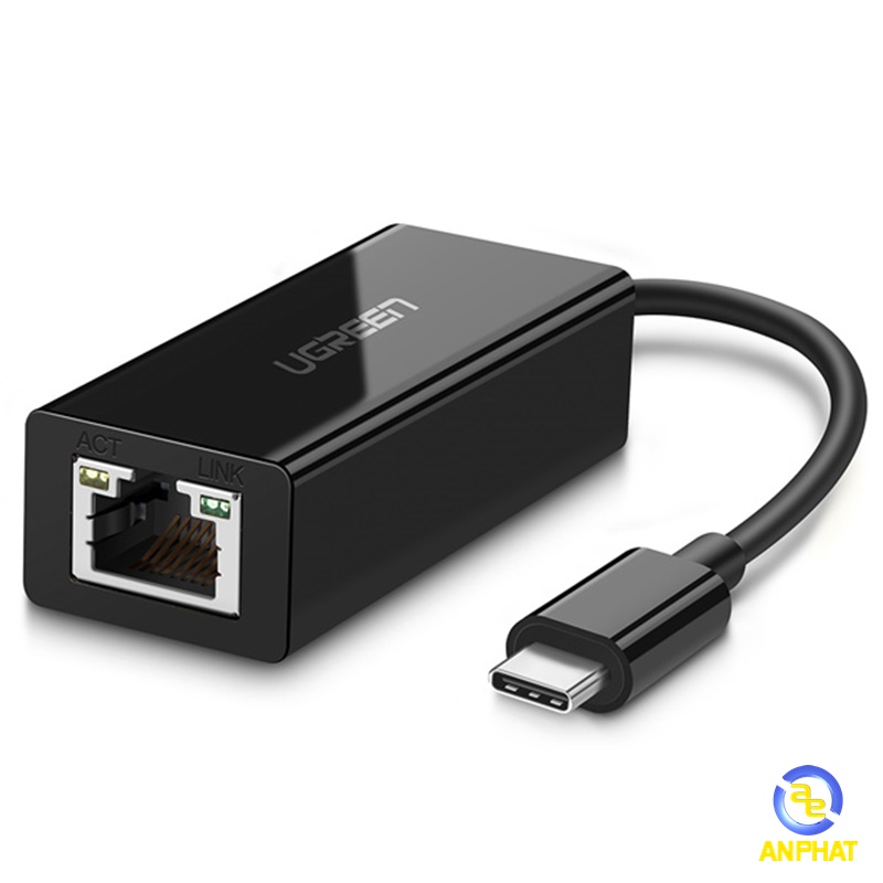 Cáp USB Type-C to Lan 10/100/1000Mbps chính hãng Ugreen 50307