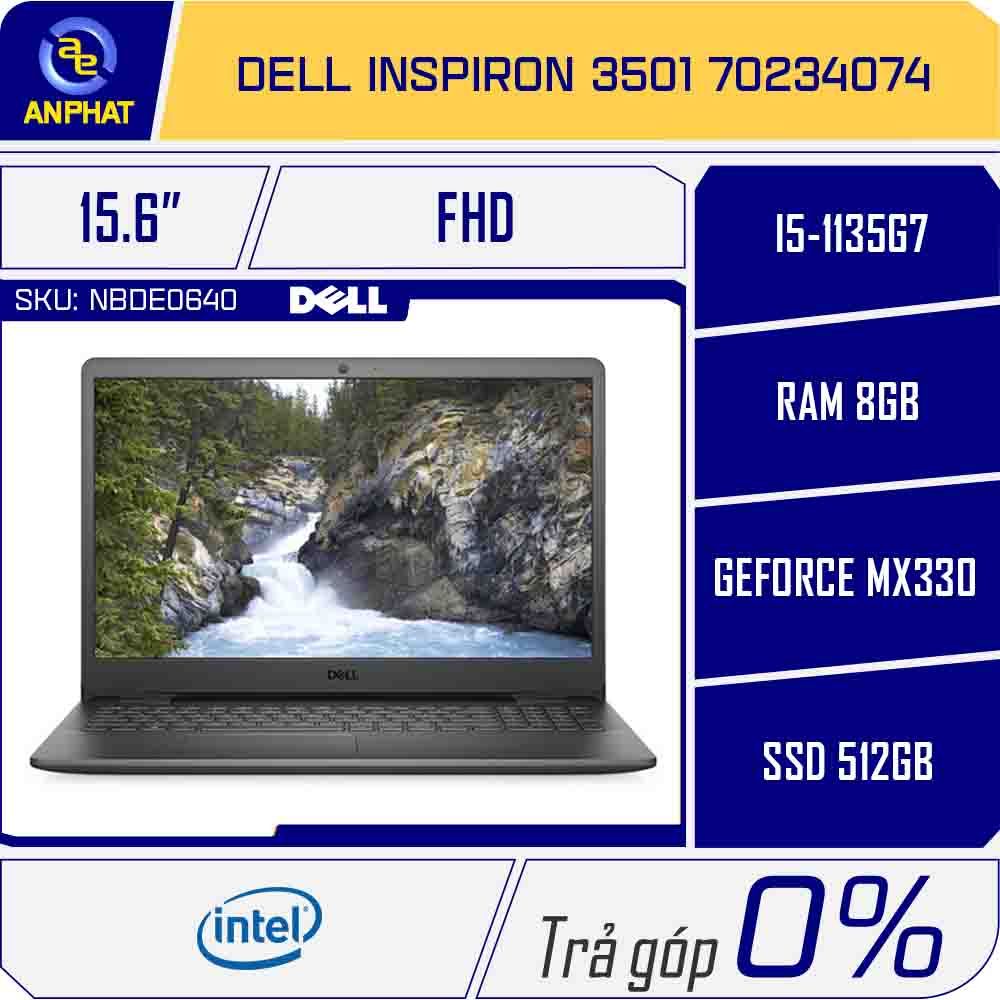 Laptop Dell Inspiron 3501 70234074 (Core i5-1135G7 8GB 512GB