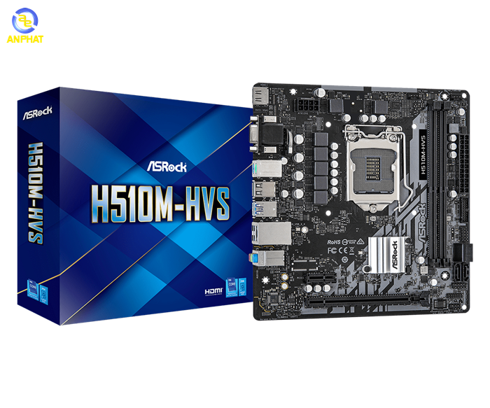 Asrock h510m hvs какие процессоры поддерживает