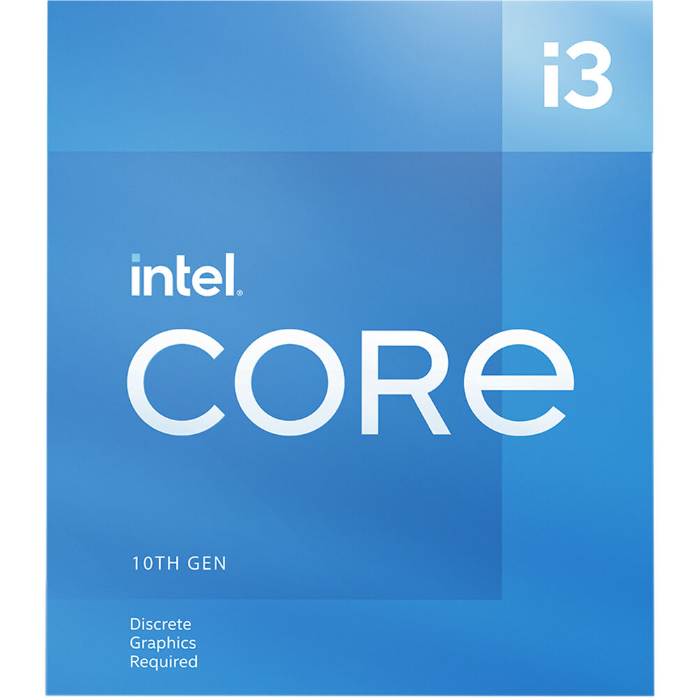 CPU Intel Core i3 10105F (Intel LGA1200 - 4 Core - 8 Thread - Base 3.7Ghz -  Turbo 4.4Ghz - Cache 6MB - No iGPU)