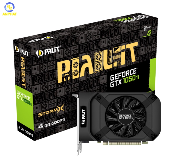 VGA Palit GeForce GTX 1050 Ti StormX 4GB GDDR5 (NE5105T018G1-1070F)