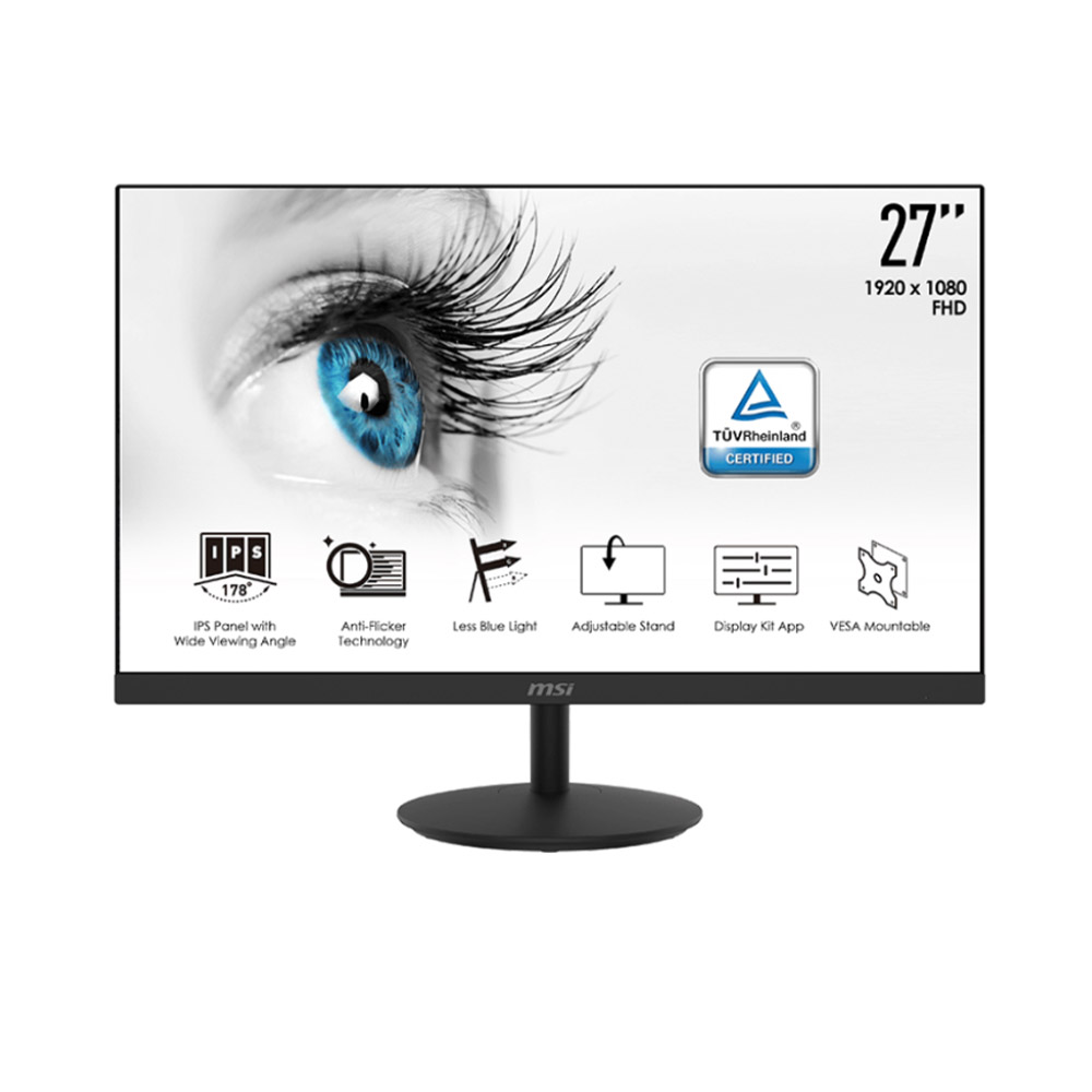 Màn hình máy tính MSI PRO MP271 27 inch FHD IPS Gaming
