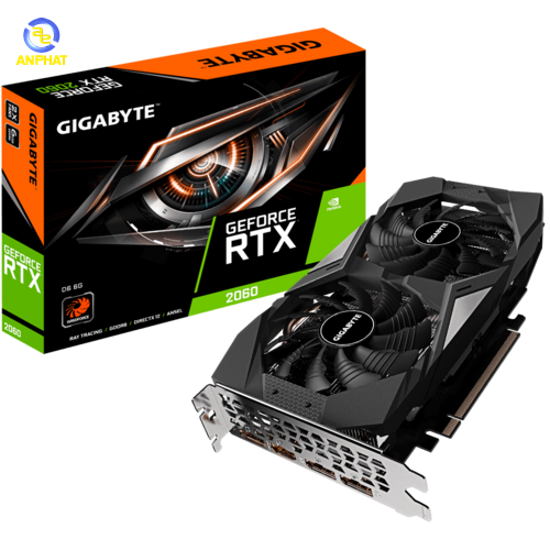 VGA GIGABYTE GeForce RTX 2060 D6 6G (GV-N2060D6-6GD)