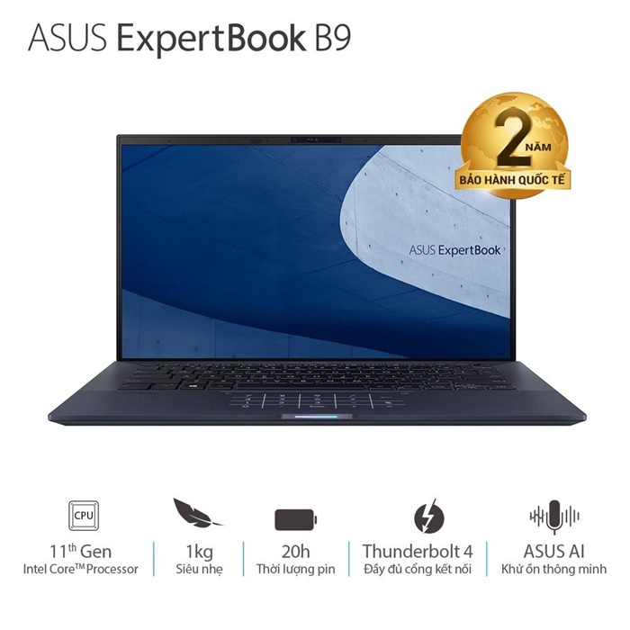 Laptop Asus ExpertBook B9400CEA-KC0593T (Core i7-1165G7 | 16GB