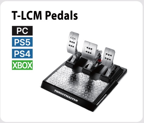 Bàn đạp pedal chơi game máy tính Thrustmaster T-LCM pedals - Thương hiệu Châu âu ( France )
