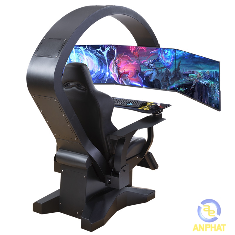 GHẾ CHƠI GAME CLUVENS SCORPION VỚI THIẾT KẾ BUỒNG COCKPIT SANG TRỌNG