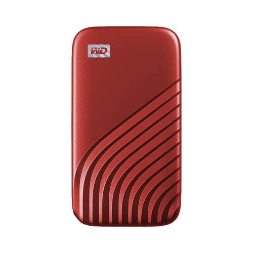 Ổ cứng gắn ngoài SSD WD My Passport 500GB - WDBAGF5000ARD-WESN (đỏ)