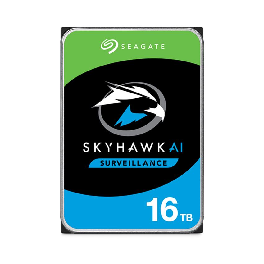 Ổ cứng Seagate Skyhawk AI 16TB 3.5'' ST16000VE002 (Chuyên dụng cho Camera)