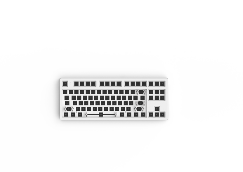 Kit bàn phím cơ FL-Esports MK870 3 Mode Wireless White