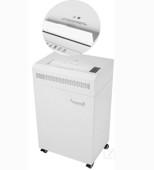 Máy hủy tài liệu ZIBA PC-PRO-24 (Hủy vụn| 25-27 tờ / 1 lần| A3 - A4| Cảm ứng)