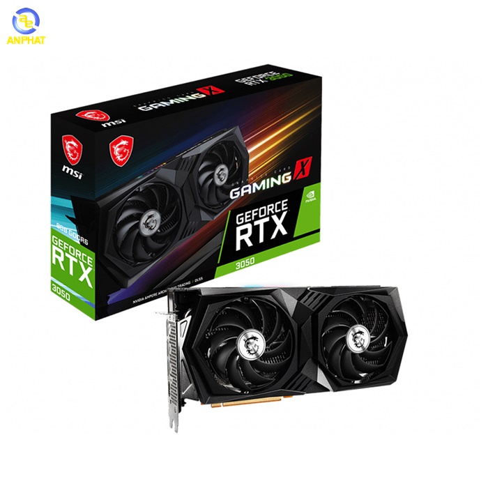 VGA MSI RTX 3050 GAMING X 8G